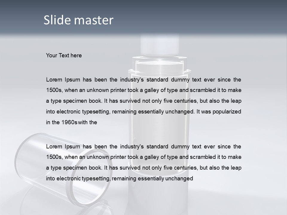 Vanity Cosmetics Pack PowerPoint Template