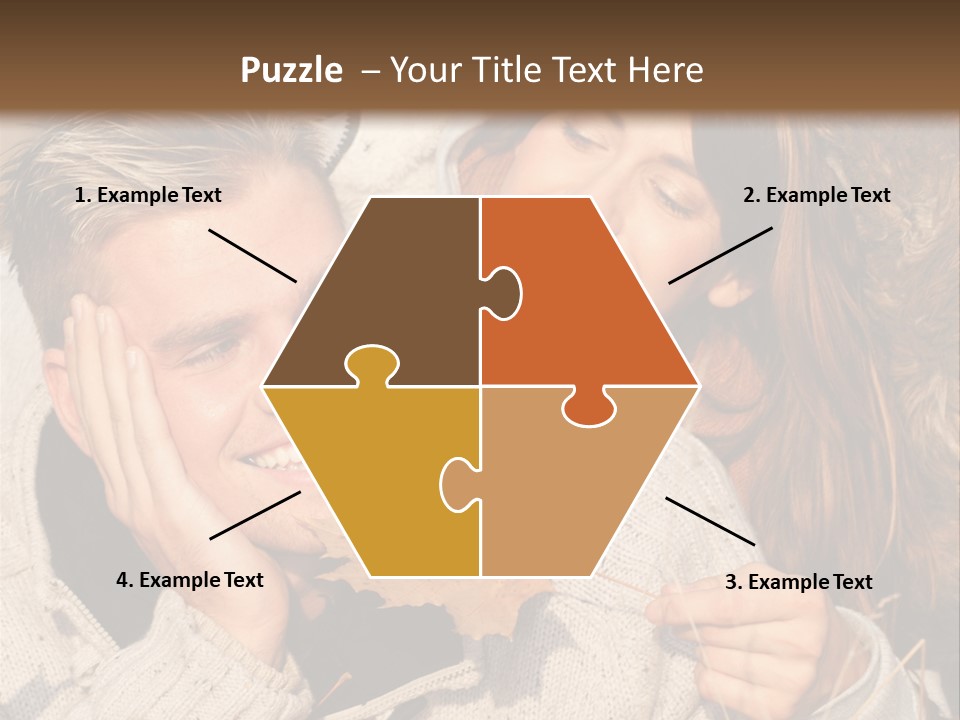 Liegend Nachdenken Vertauen PowerPoint Template
