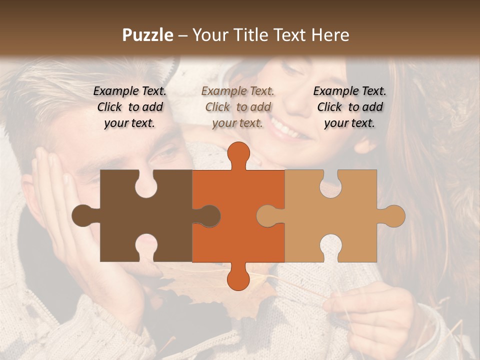 Liegend Nachdenken Vertauen PowerPoint Template