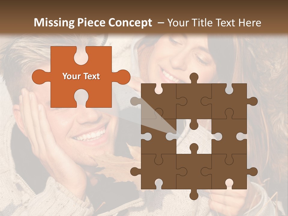 Liegend Nachdenken Vertauen PowerPoint Template