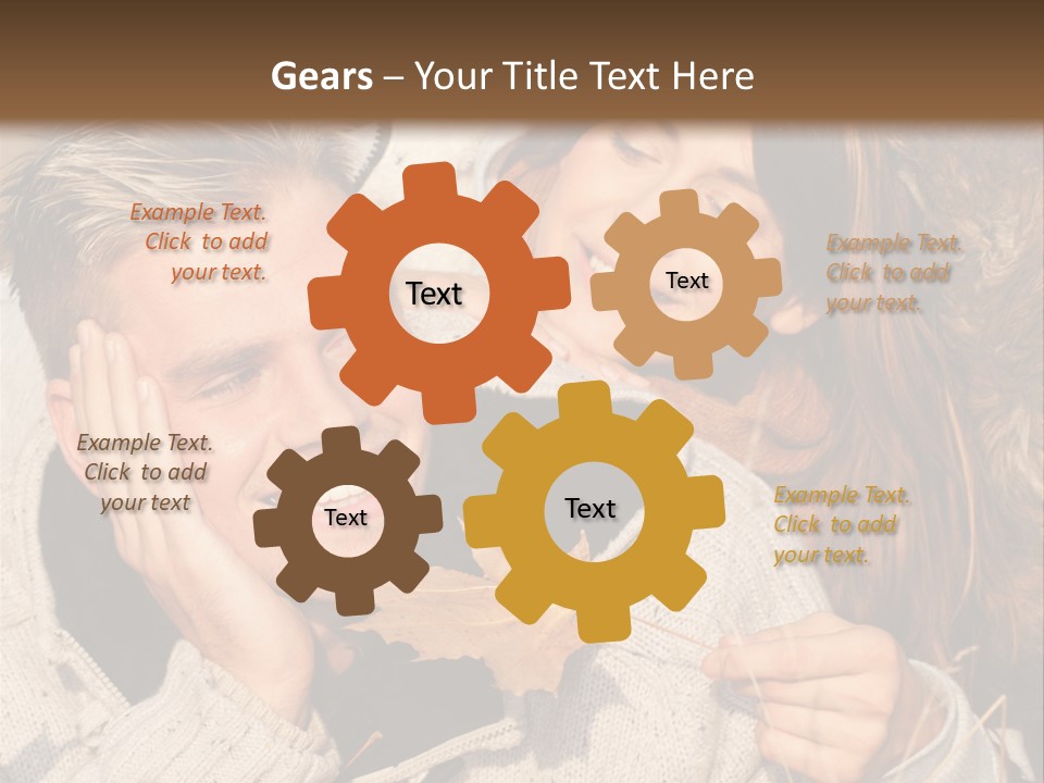 Liegend Nachdenken Vertauen PowerPoint Template