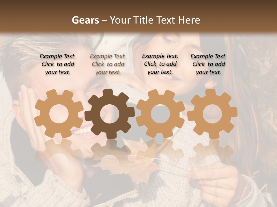 Liegend Nachdenken Vertauen PowerPoint Template