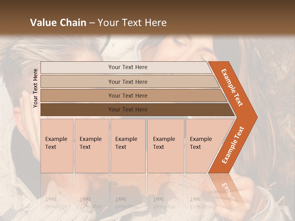 Liegend Nachdenken Vertauen PowerPoint Template