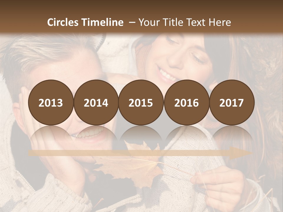 Liegend Nachdenken Vertauen PowerPoint Template