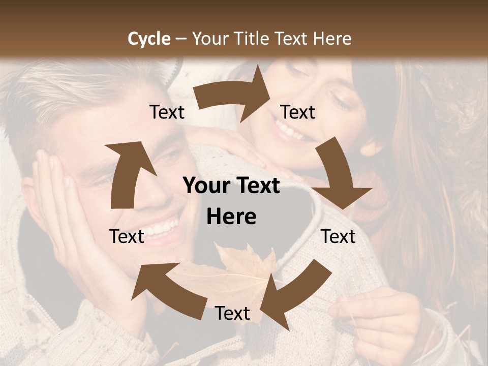 Liegend Nachdenken Vertauen PowerPoint Template