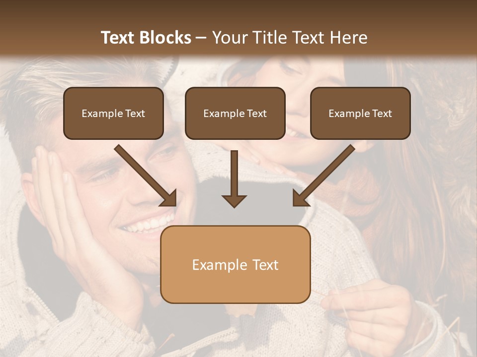 Liegend Nachdenken Vertauen PowerPoint Template