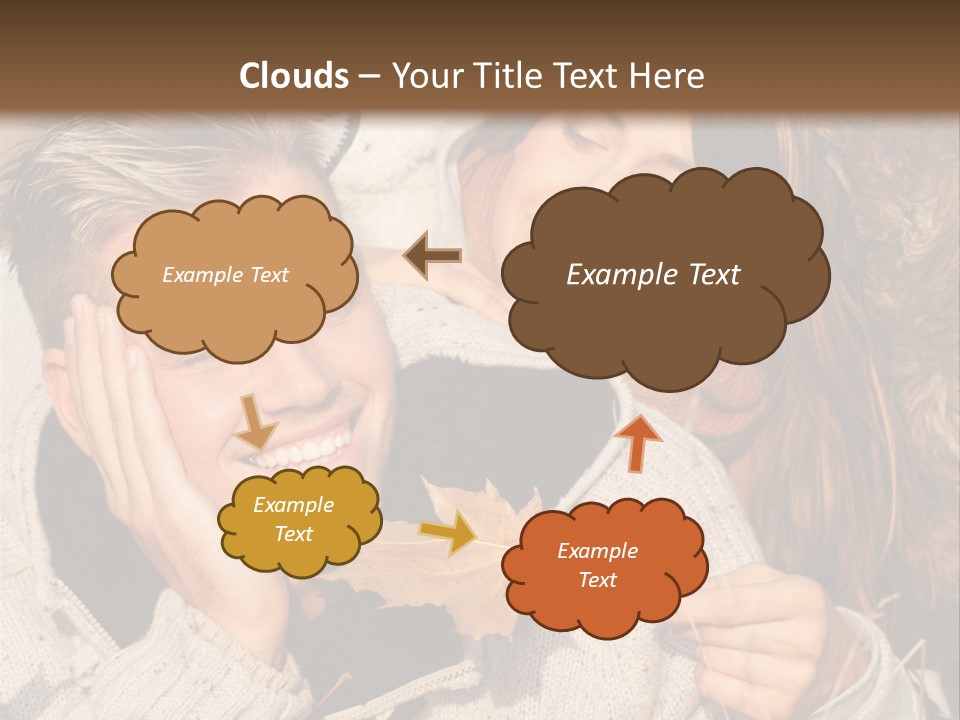 Liegend Nachdenken Vertauen PowerPoint Template