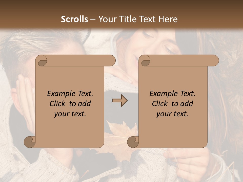 Liegend Nachdenken Vertauen PowerPoint Template