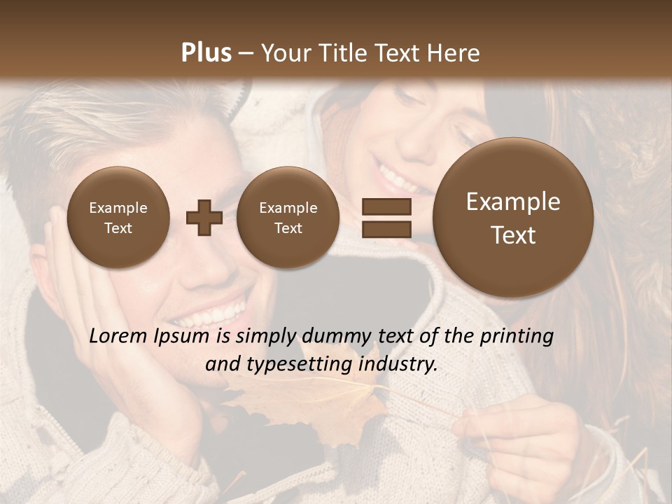 Liegend Nachdenken Vertauen PowerPoint Template