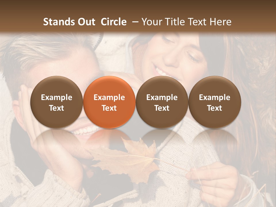 Liegend Nachdenken Vertauen PowerPoint Template