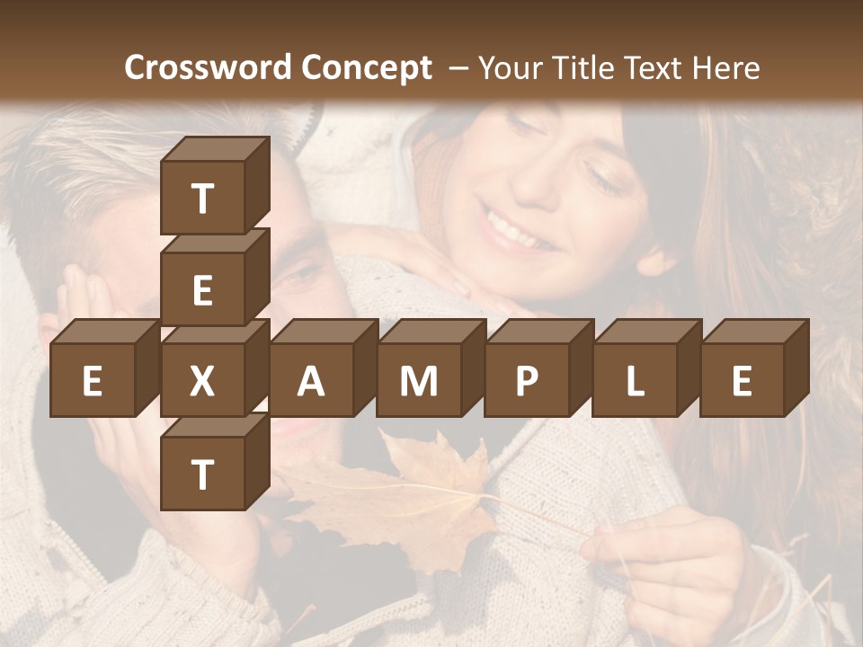 Liegend Nachdenken Vertauen PowerPoint Template