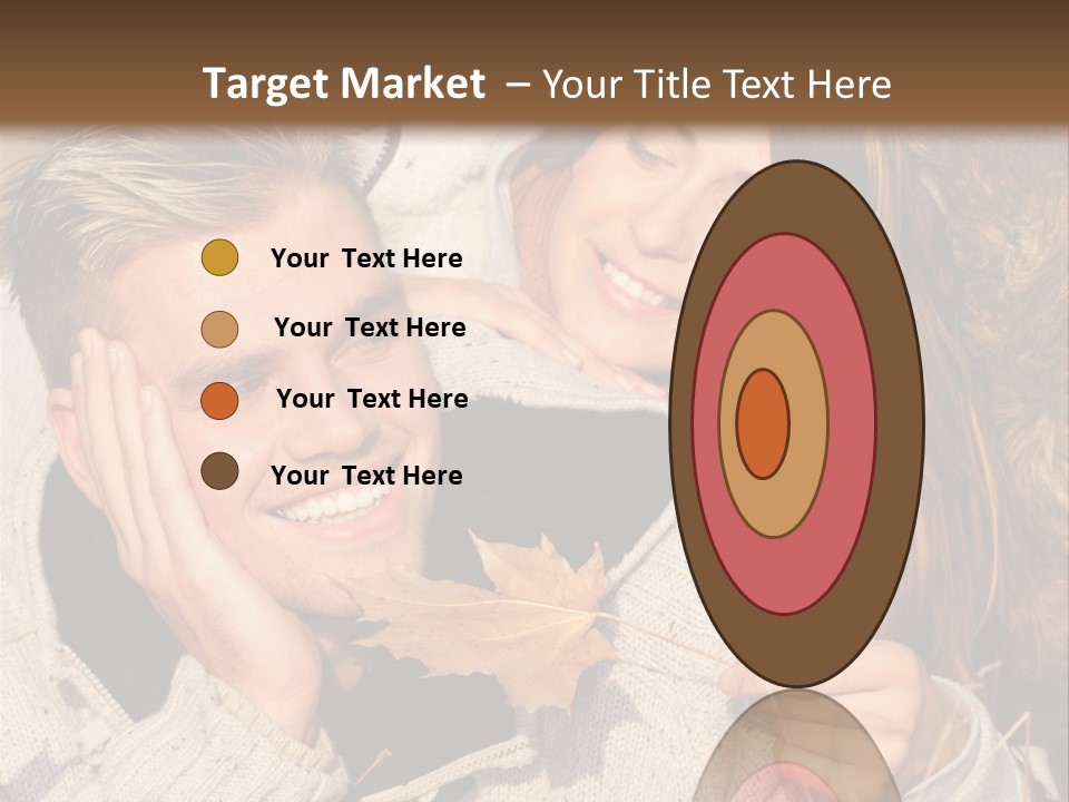 Liegend Nachdenken Vertauen PowerPoint Template