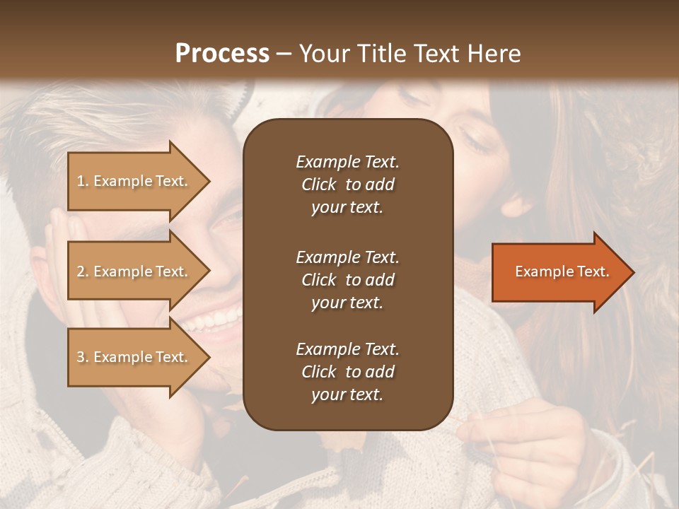 Liegend Nachdenken Vertauen PowerPoint Template