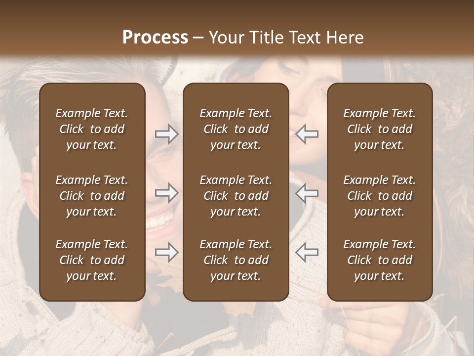 Liegend Nachdenken Vertauen PowerPoint Template
