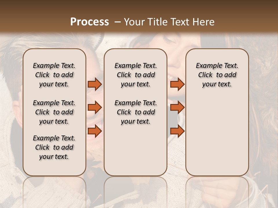 Liegend Nachdenken Vertauen PowerPoint Template