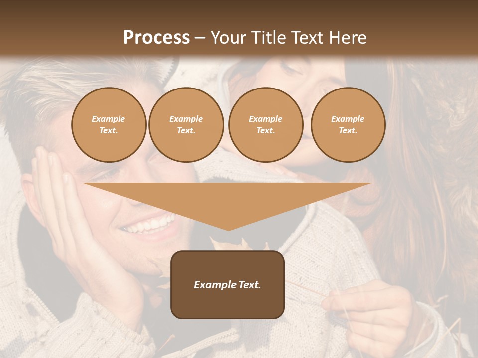 Liegend Nachdenken Vertauen PowerPoint Template