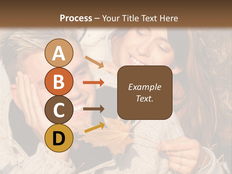 Liegend Nachdenken Vertauen PowerPoint Template