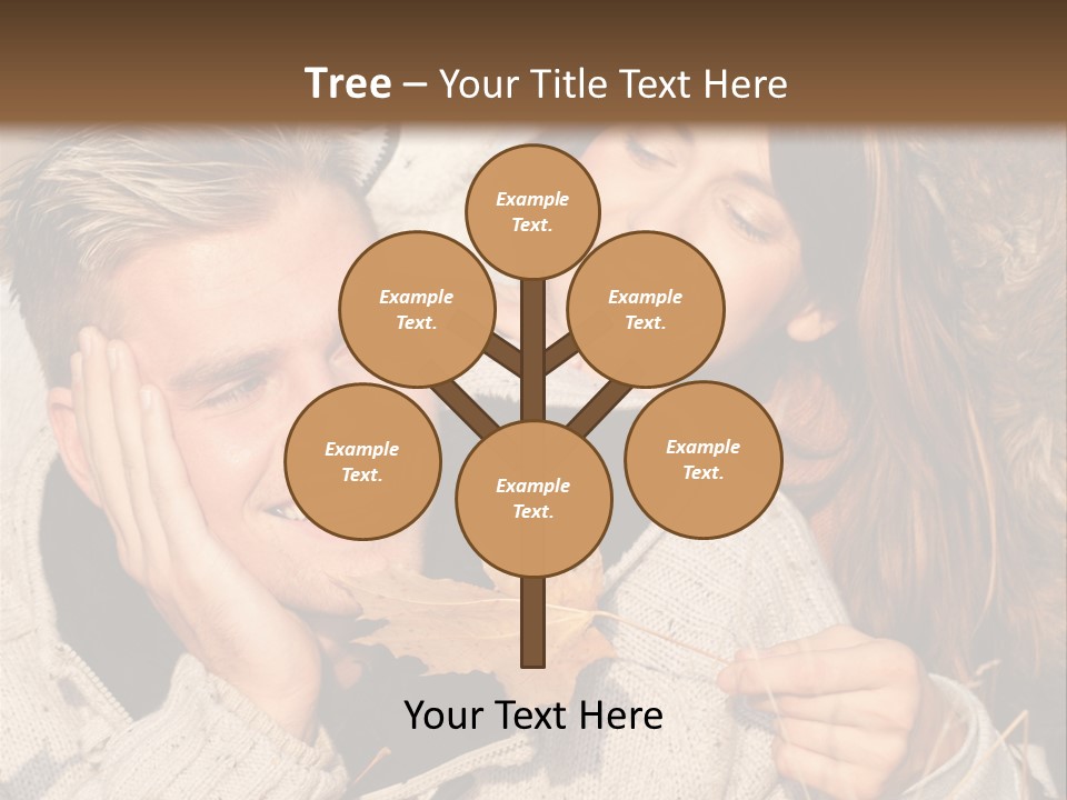 Liegend Nachdenken Vertauen PowerPoint Template