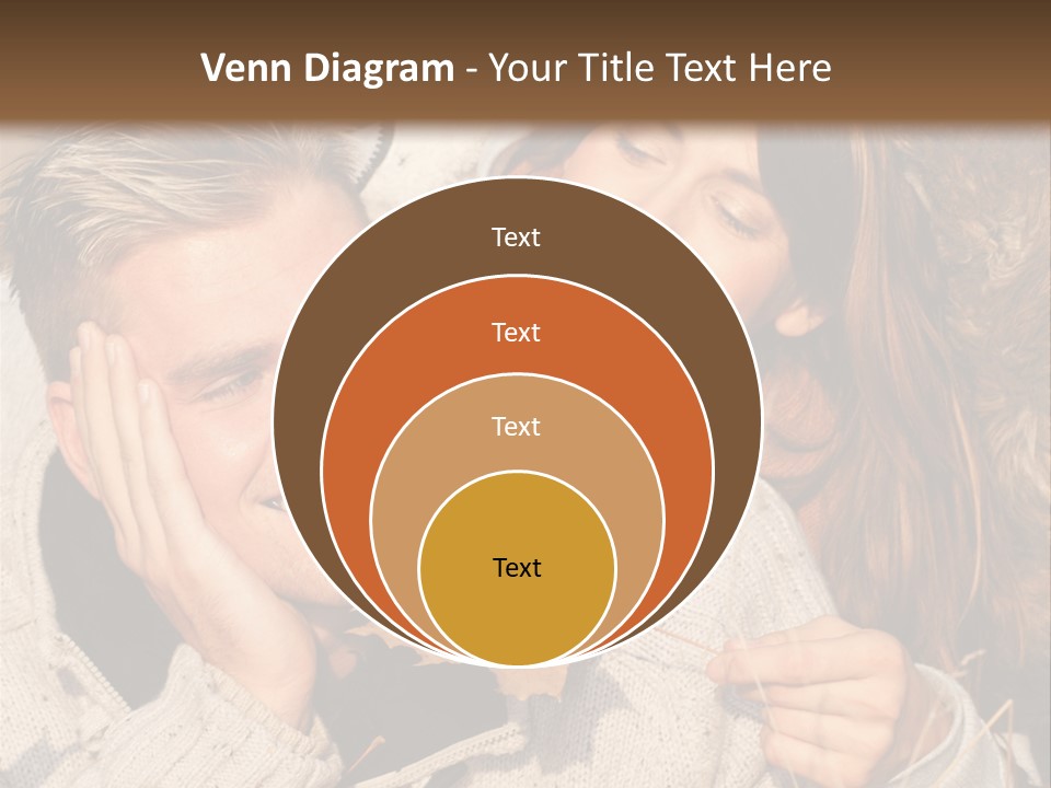 Liegend Nachdenken Vertauen PowerPoint Template