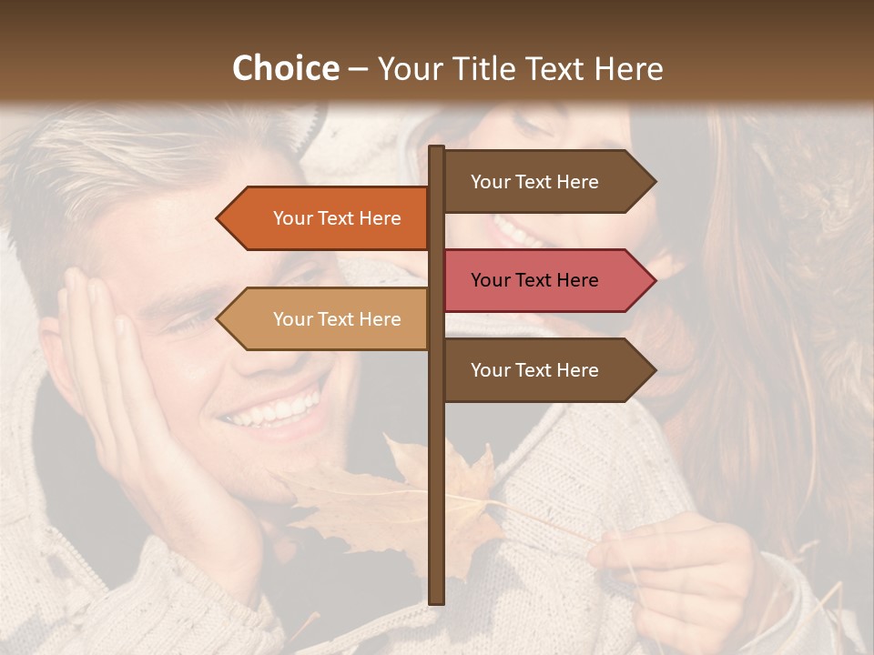 Liegend Nachdenken Vertauen PowerPoint Template