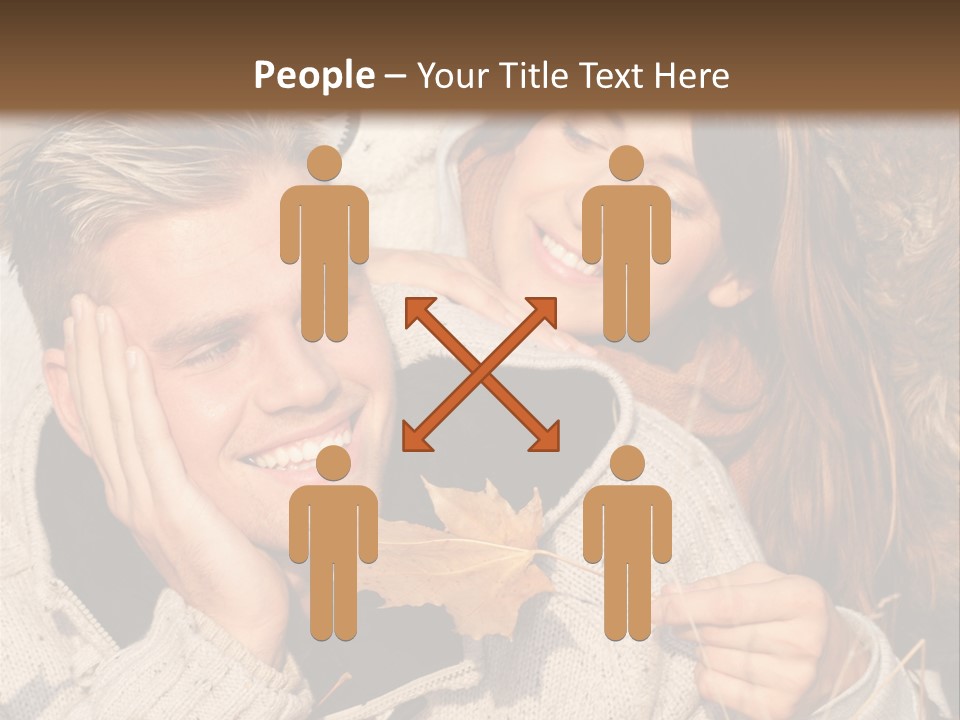 Liegend Nachdenken Vertauen PowerPoint Template