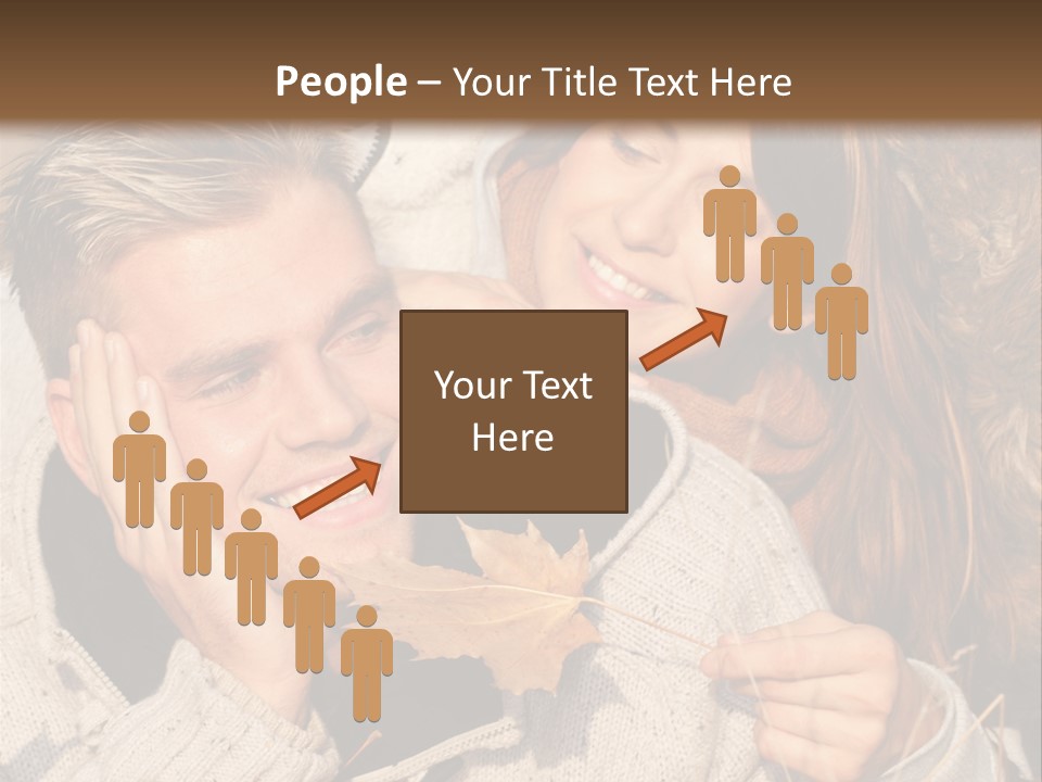 Liegend Nachdenken Vertauen PowerPoint Template