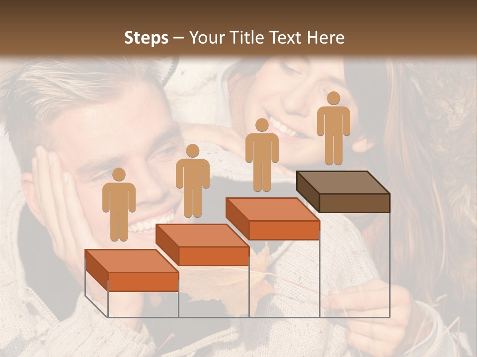 Liegend Nachdenken Vertauen PowerPoint Template