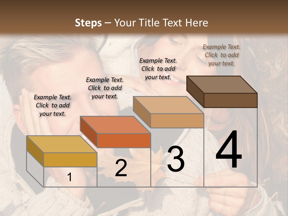 Liegend Nachdenken Vertauen PowerPoint Template