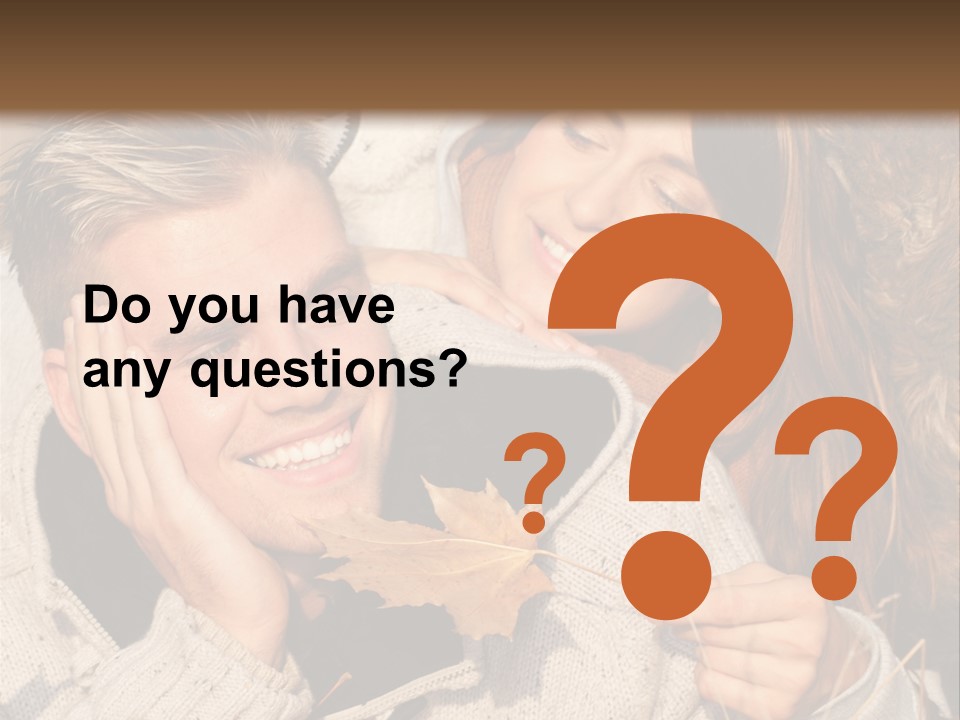 Liegend Nachdenken Vertauen PowerPoint Template