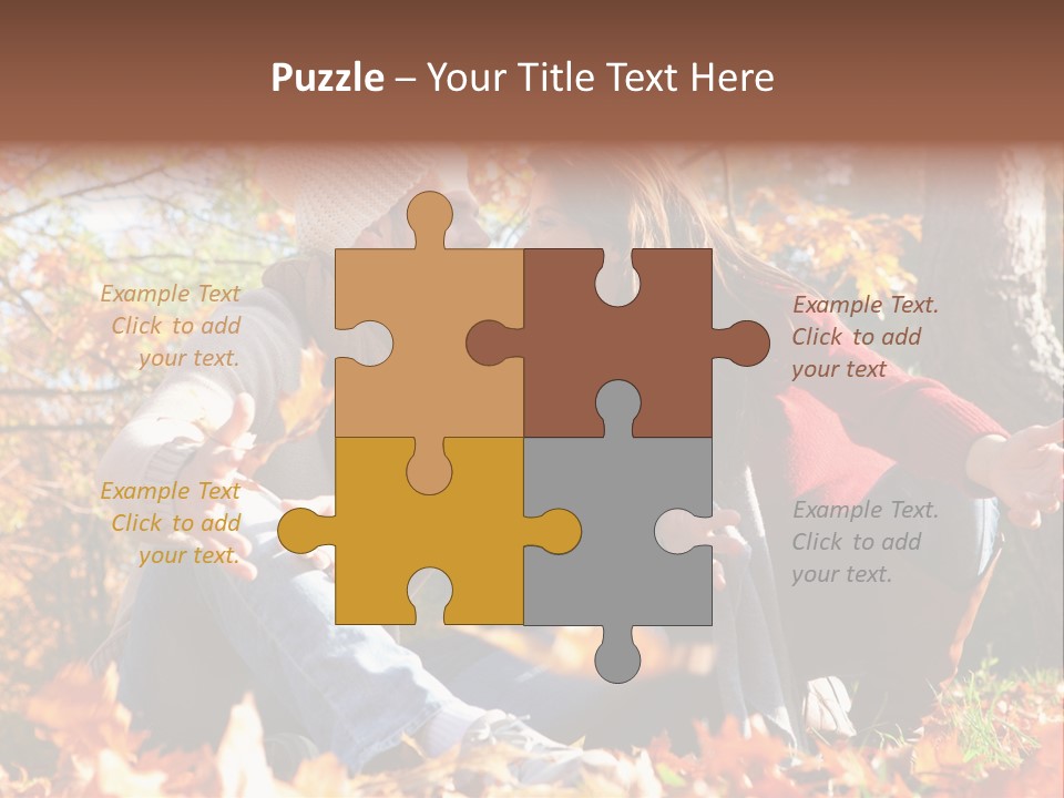 Zuneigung Gesundheit Natur PowerPoint Template