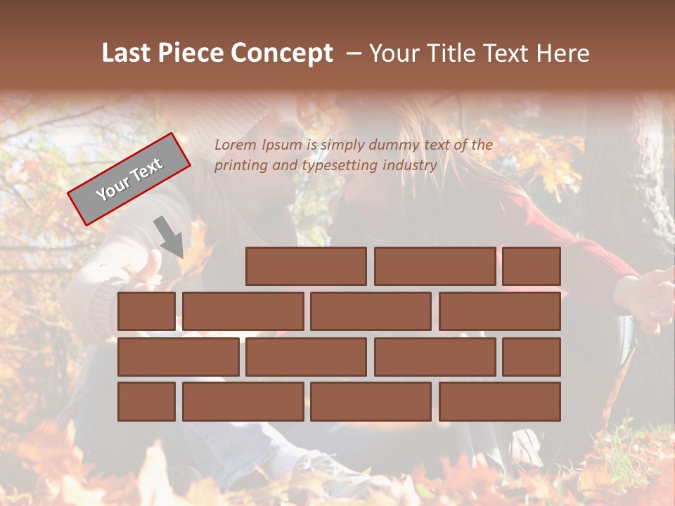 Zuneigung Gesundheit Natur PowerPoint Template