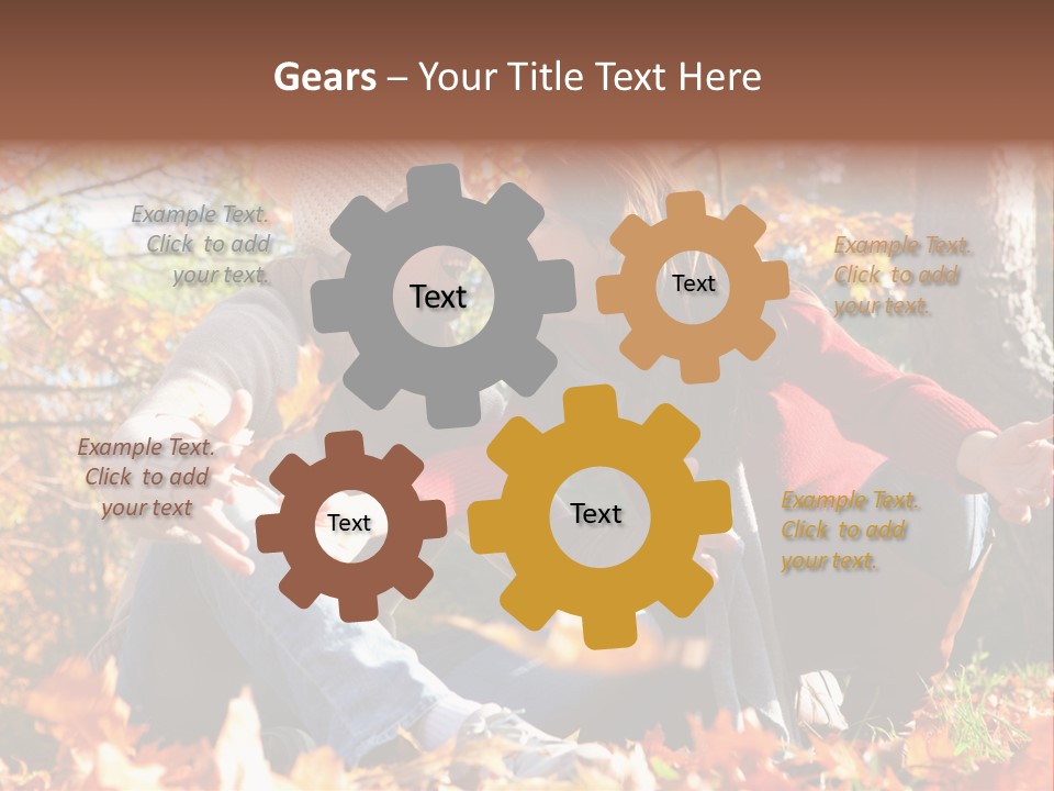 Zuneigung Gesundheit Natur PowerPoint Template