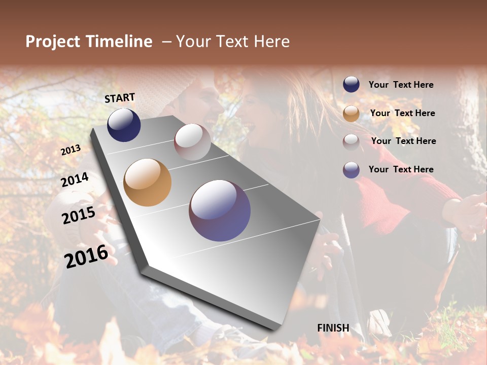 Zuneigung Gesundheit Natur PowerPoint Template