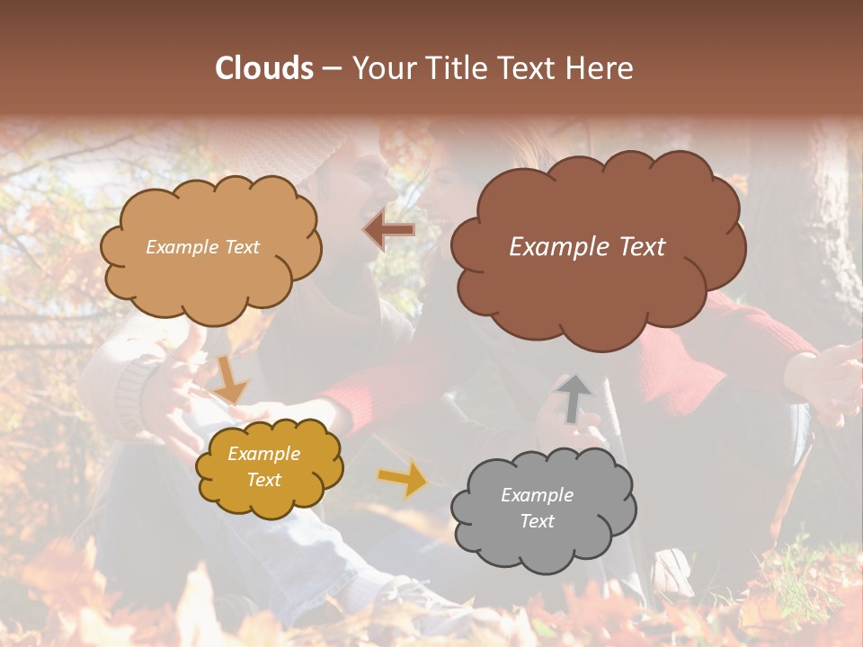 Zuneigung Gesundheit Natur PowerPoint Template