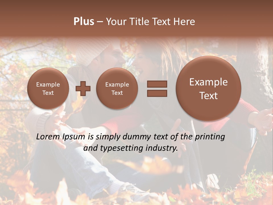 Zuneigung Gesundheit Natur PowerPoint Template