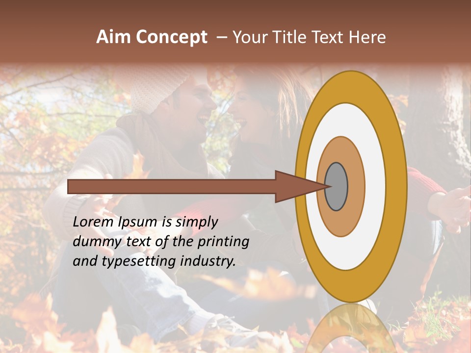 Zuneigung Gesundheit Natur PowerPoint Template