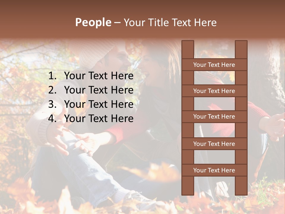 Zuneigung Gesundheit Natur PowerPoint Template
