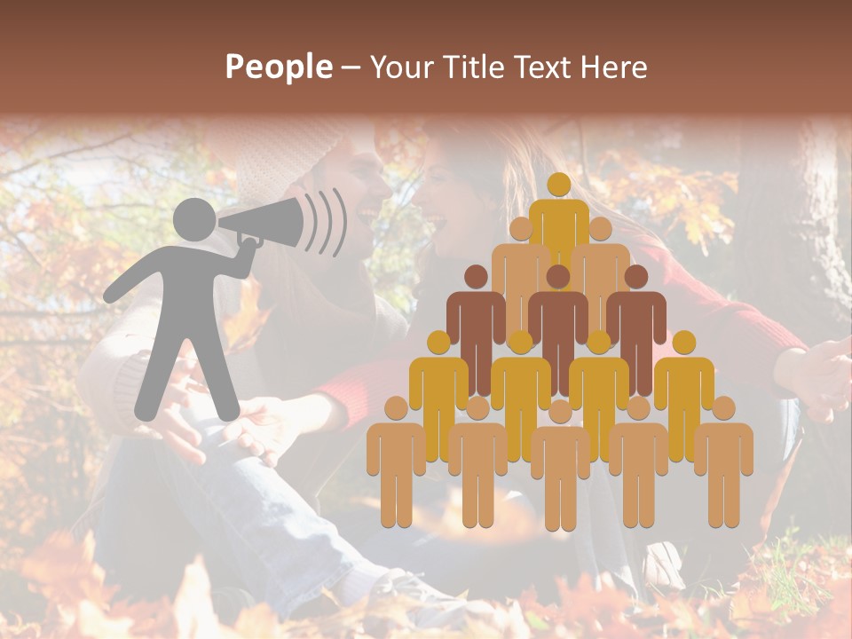 Zuneigung Gesundheit Natur PowerPoint Template