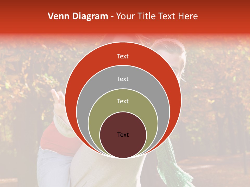 Blatt Leben Liebe PowerPoint Template