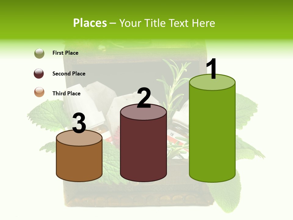 Salbei Truhe Nat PowerPoint Template