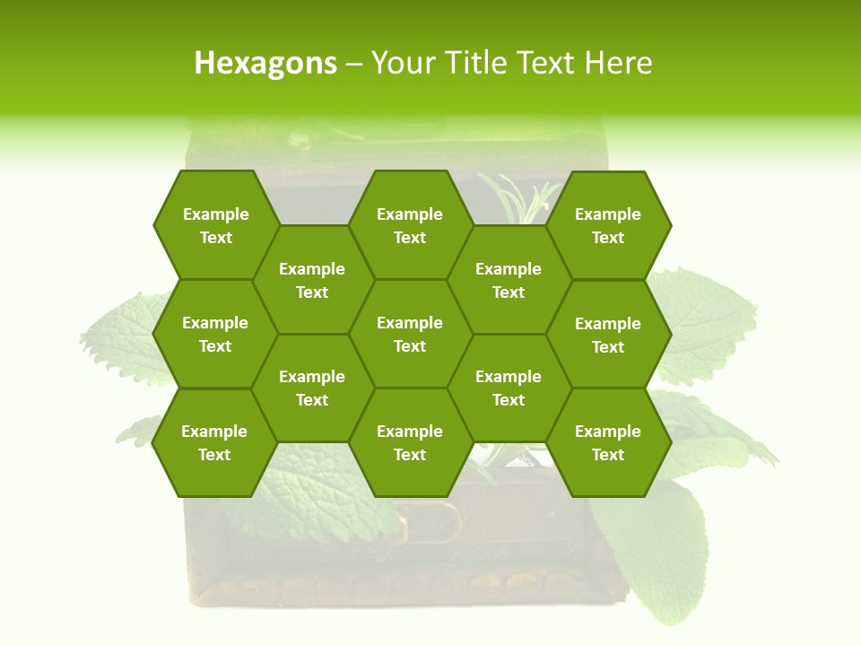 Salbei Truhe Nat PowerPoint Template