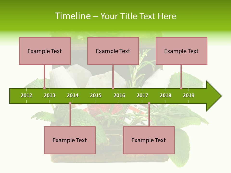 Salbei Truhe Nat PowerPoint Template