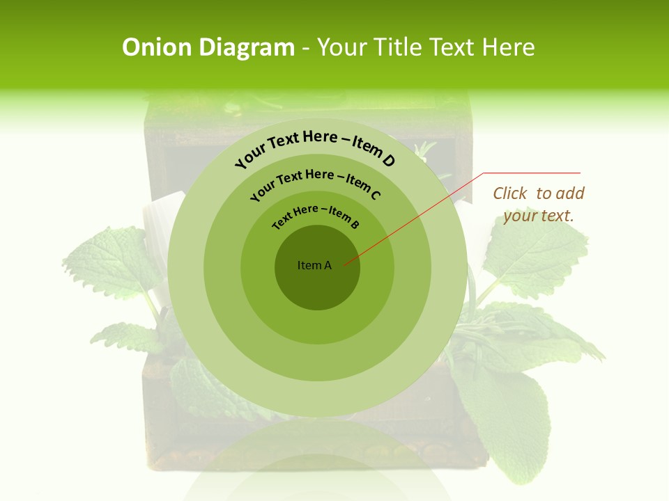 Salbei Truhe Nat PowerPoint Template