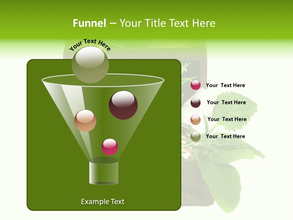 Salbei Truhe Nat PowerPoint Template