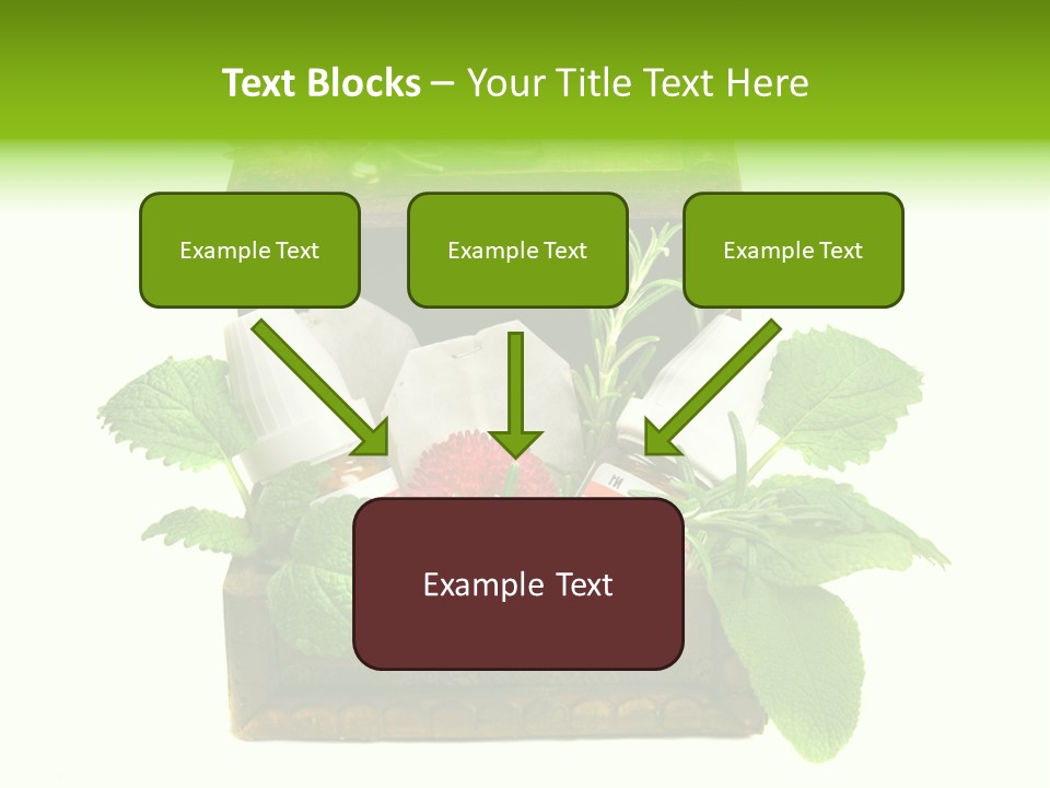 Salbei Truhe Nat PowerPoint Template