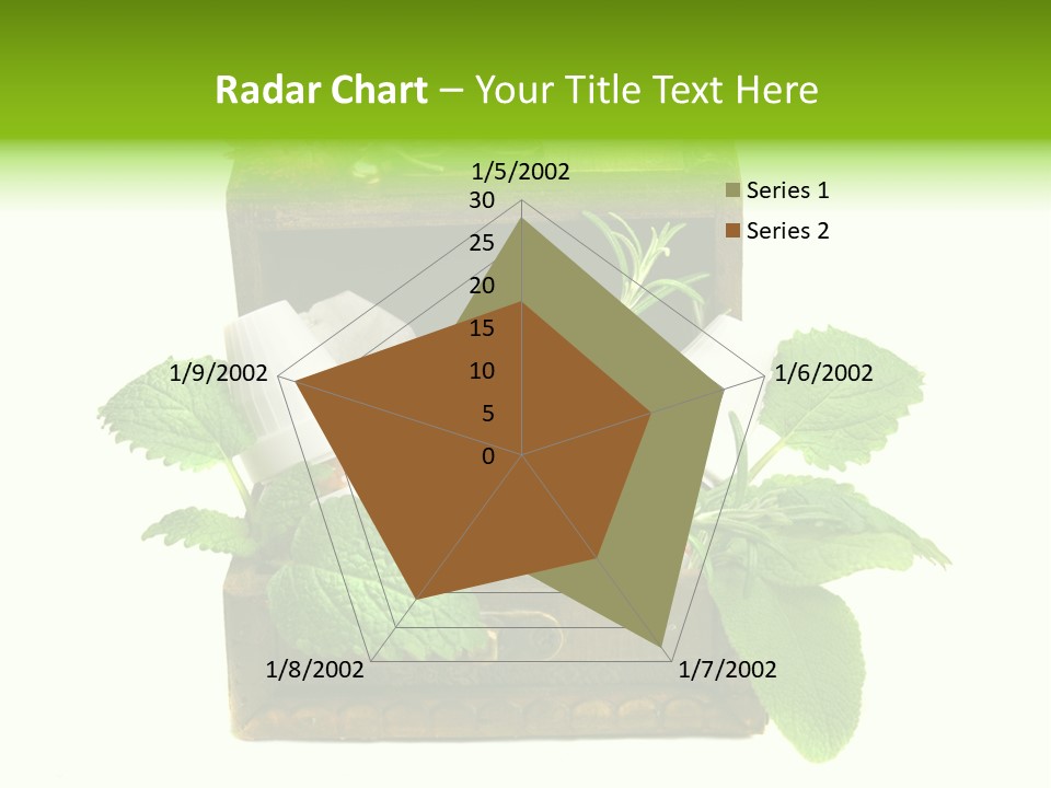 Salbei Truhe Nat PowerPoint Template