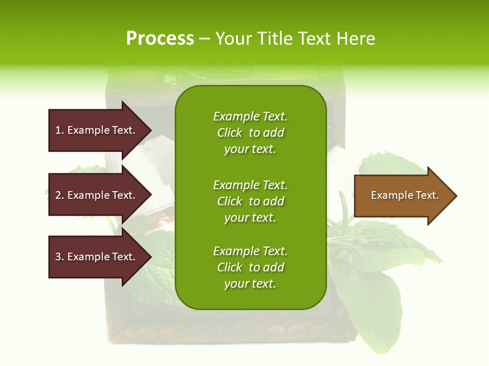 Salbei Truhe Nat PowerPoint Template