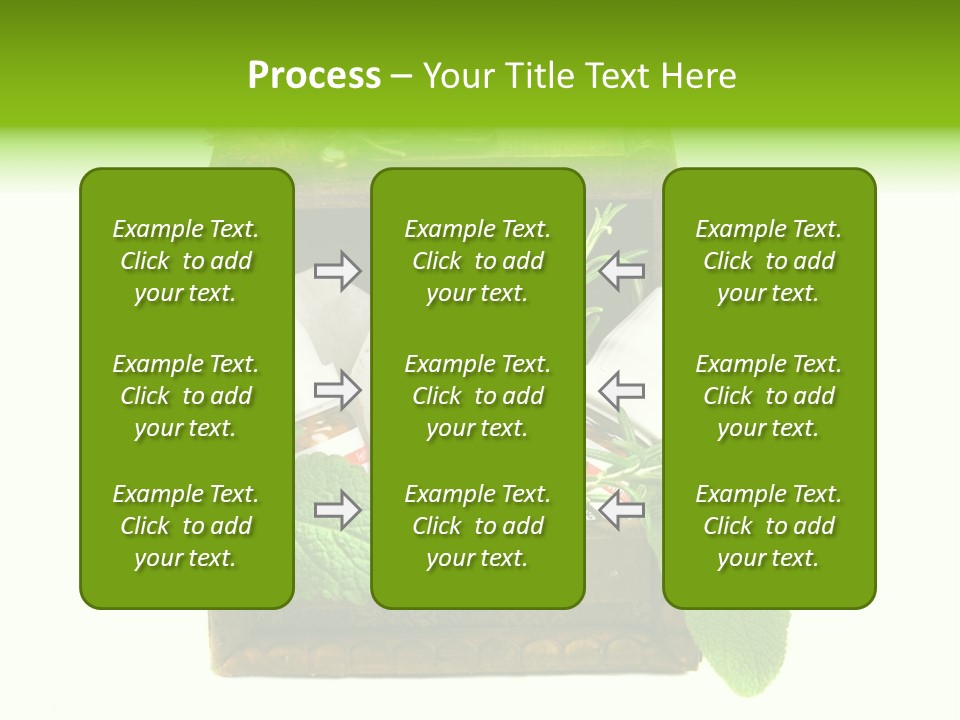 Salbei Truhe Nat PowerPoint Template