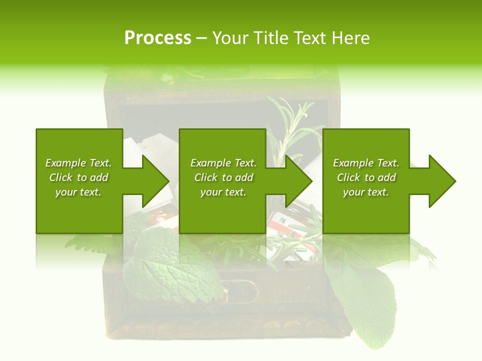 Salbei Truhe Nat PowerPoint Template