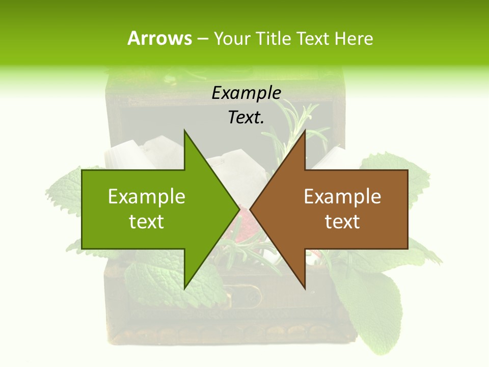 Salbei Truhe Nat PowerPoint Template